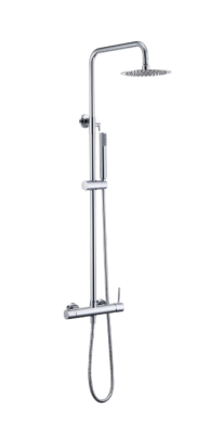 CONJUNTO DE  DUCHA MONOMANDO MONZA CROMO