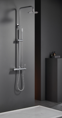 CONJUNTO DE  DUCHA MONOMANDO MONZA CROMO