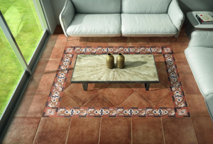 GRES PASTA ROJA OLBA COTTO 33.3X33.3