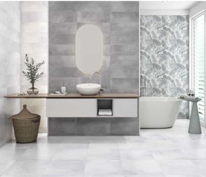 AZULEJO PASTA ROJA GARDEN WHITE 20X60