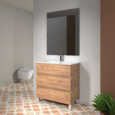 MUEBLE DE BAÑO CUBIK MARTINA ROBLE 001