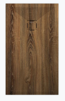 PLATO DUCHA RESINA STONE 3D NOGAL