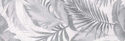 AZULEJO PASTA ROJA DECOR GARDEN WHITE 20X60