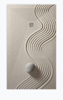 PLATO DUCHA RESINA STONE 3D ZEN 03